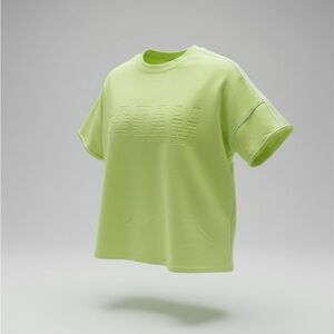 No Boundaries Lime Green Embossed Dream Shirt Sleeve Sweatshirt Size XL (15-17)